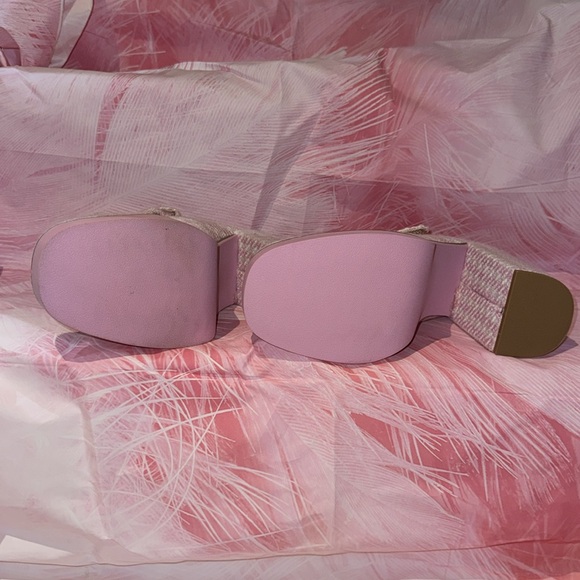 Steve Madden Twice Pink/white platform Mary Jane size 11 - Picture 6 of 8